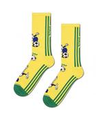 Happy Socks World Cup Brazil Sneaker Sock - Yellow