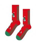 Happy Socks World Cup Portugal Sneaker Sock - Red