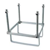 Large foundation frame, 250mm square in galvanised steel (FF01)