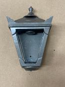 Resale Victorian traditional cast iron bulkhead light 0.37m RAL 7048 (RSH044)