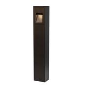 Modern square bollard light 0.7m (T103)