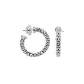 18ct WG Fope Essential Hoop Earrings image