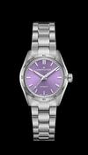 Hamilton Jazzmaster Performer Auto 24mm Steel Lavender Dial image