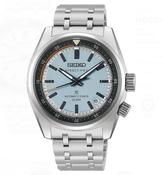Gents Seiko Heritage 39.5mm Automatic Motoring Countdown Speedtimer Steel Bracelet Blue Dial with Date  HBC003J1 image