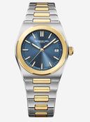 Gents Raymond Weil 38mm ART Mechanical Steel and Yellow Gold PVD Bracelet Sage Grey Dial with Date 1000-STP-50001