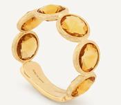18ct Yellow Gold Marco Bicego Jaipur Ring with Yellow Quartz AB675_QG01_Y_02 image