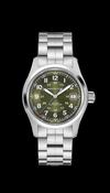 Hamilton Khaki Field Automatic 38mm Steel Bracelet Green Dial image