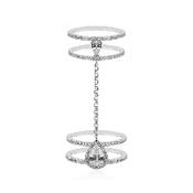 Silver Carat Kingston Dress Ring 13805