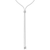18ct White Gold Fope Aria Diamond Lariat Necklet 0.48ct image