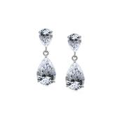 Silver Carat London Baby Arabella Earrings CE925W-ARAB-BABY