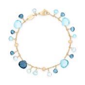 18ct Yellow Gold Marco Bicego Paradise Blue Topaz Bracelet BB2584TP01
