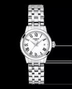 Ladies Tissot T Classic Dream Steel Bracelet White image