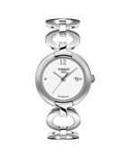LDS TISSOT TREND PINKY STL WH DIAL DATE