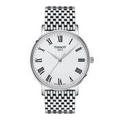 Gents Tissot Everytime 40mm Steel Bracelet White Roman Dial T143.410.11.033.00 image