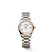 Ladies Longines Master Colleciton 25.5mm Auto Stl/RG PVD MOP Dia Dial image