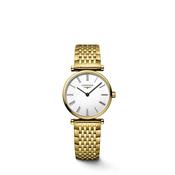 Ladies Longines LGC 24mm YG PVD Bacelet White Roman Numeral Dial image
