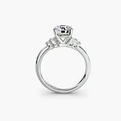 Baguette Accent Solitaire image