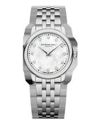 Ladies Raymond Weil Tocatta Classic 24mm Steel Bracelet White Mother of Pearl LG Diamond Dial 5024-ST-97081 image