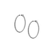 Carat London Silver Amaia Hoop Earrings CE925W-AMAI image