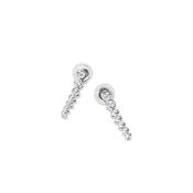 Carat London WGP Silver Baby Quentin Drop Earrings CE925W-QUEN-BABY image