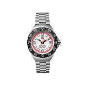 Gents Tag Heuer F1 Solargraph 38mm Steel Bracelet White Dial