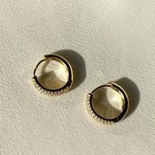 Carat London Dana Hoops 18K Gold Vermeil