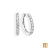Platinum Inisheer Hoop Earrings 0.38ct 3801049 image