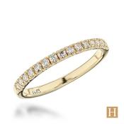 Yellow Gold Inisheer Eternity 0.22ct 9100123 image