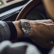 Gents Prospex Alpinist Auto Classic Summit Black Steel Bracelet - SPB505J1