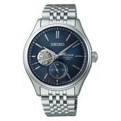 Gents Seiko Presage Auto AI-IRO Open Heart Steel Blue Dial 40.2mm SPB527J1