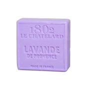 Lavender Marseille Soap with Almond, Le Chatelard 1802 image
