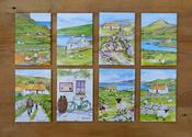 Ireland Art – 8 Ireland Art Magnets