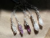Gemstone Pendulum necklace image