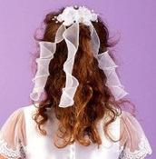 Peridot Communion Patsy Hair Comb (P336) image
