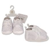 Boys Christening Booties (116-820) image
