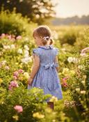 Zippy Floral Poplin Dress image