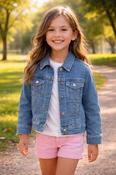 Zippy Denim Jacket