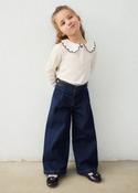 Mayoral Girls Wide Leg Jeans (4523) image