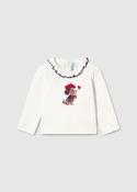 Mayoral Girls Long Sleeve Top (2090) image
