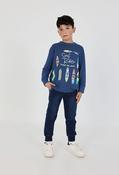 Boboli Boys Denim Joggers (690038) image