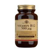 Solgar Vitamin B12 500mcg 50 Vegetable Capsules image