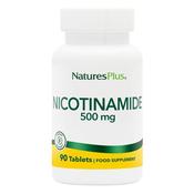 Natures Plus Nicotinamide (Formerly Niacinamide) 90 Tablets image