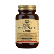 Solgar Zinc Picolinate 22mg 100 Tablets image