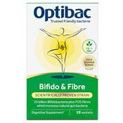 Optibac Bifido &amp;amp; Fibre 10 Sachets