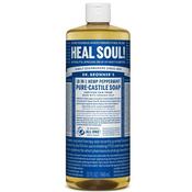 Dr Bronner Peppermint Castile Liquid Soap 946ml image