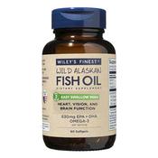 Wileys Finest Easy Swallow Mini Wild Alaskan Fish Oil 60 Softgels image