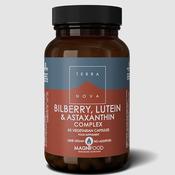 Terra Nova Bilberry, Lutein And Astaxanthin Complex 50 Capsules image