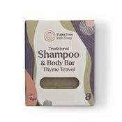 Palm Free Irish Soap Thyme Travel Shampoo Bar 90g image