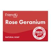 Friendly Rose Geranium Soap Bar 95g image