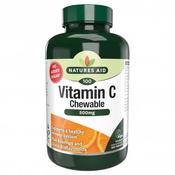 Natures Aid Vitamin C 500mg Chewable 50 Tablets image